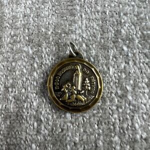 Fátima dirt Religious Medal Pendant Terra de Fátima Vintage Rare Charm